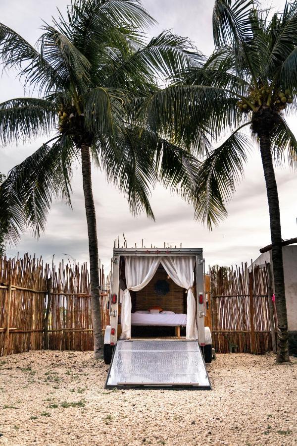 El Buho Bacalar Eco-Cabanas Hostal Kültér fotó