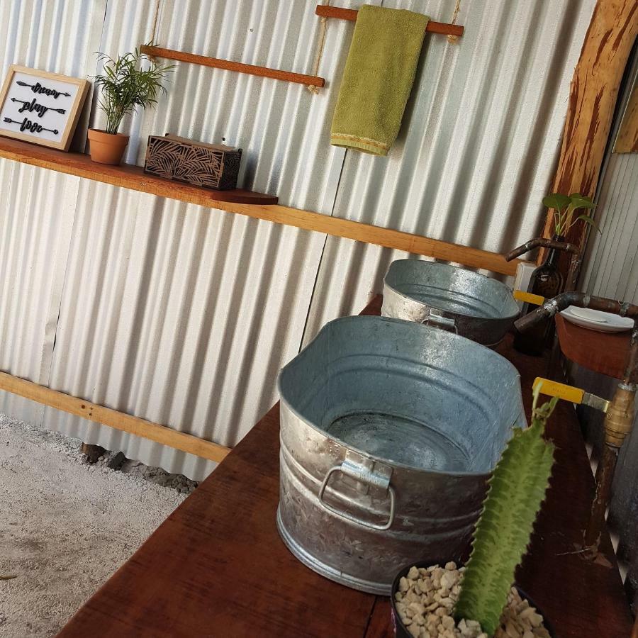 El Buho Bacalar Eco-Cabanas Hostal Kültér fotó
