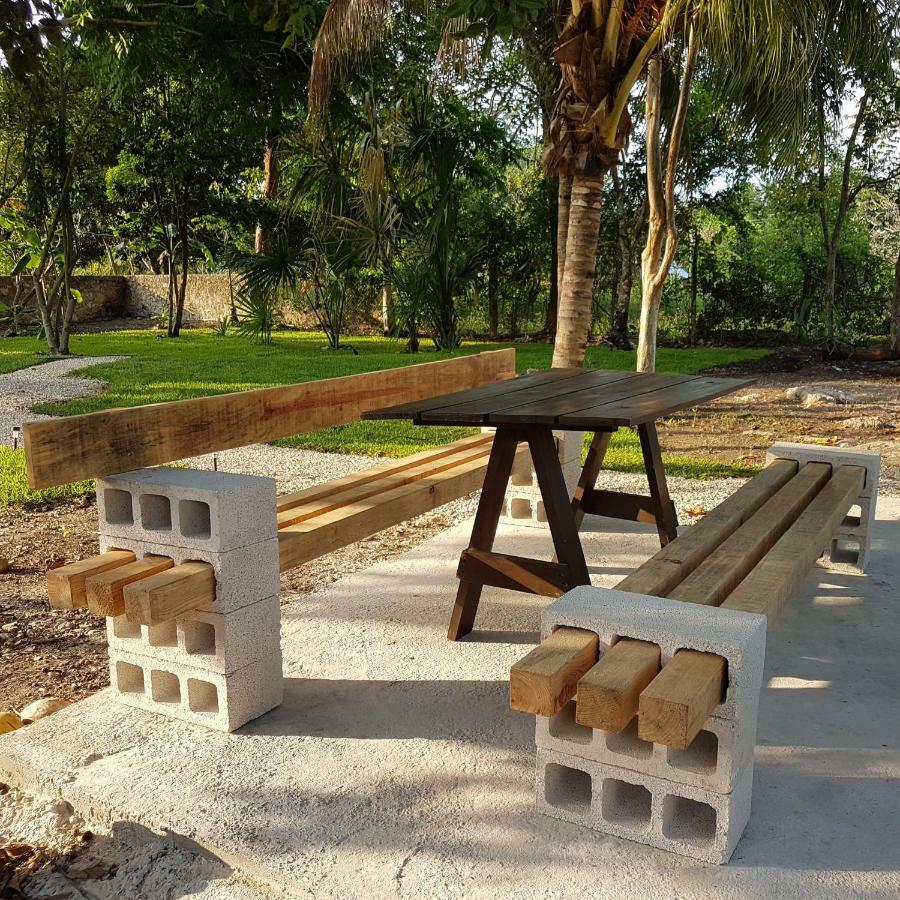El Buho Bacalar Eco-Cabanas Hostal Kültér fotó