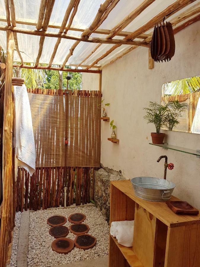 El Buho Bacalar Eco-Cabanas Hostal Kültér fotó