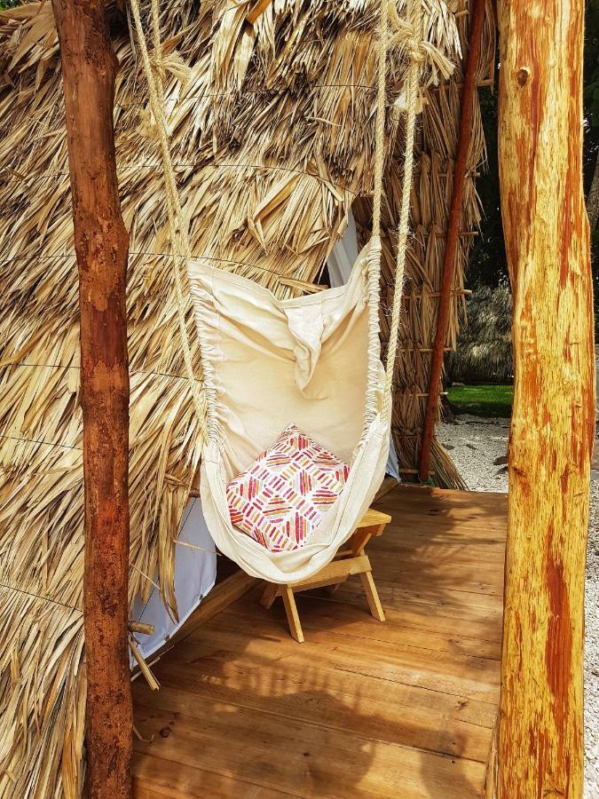 El Buho Bacalar Eco-Cabanas Hostal Kültér fotó